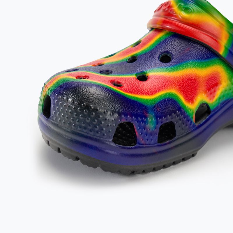 Crocs Classic Solarized Clog nero/navy infradito per bambini 8