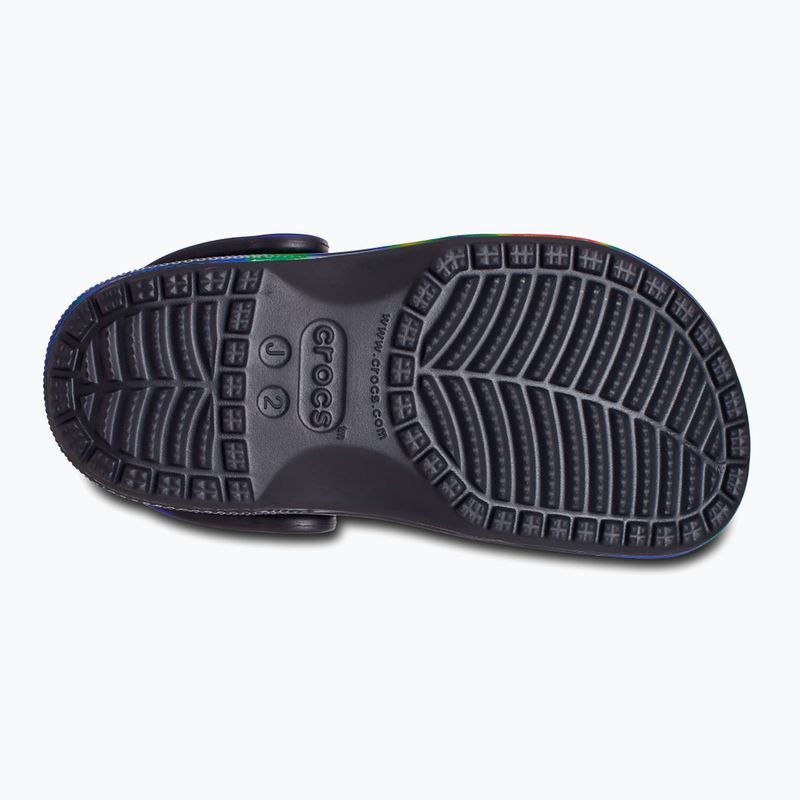 Crocs Classic Solarized Clog nero/navy infradito per bambini 12