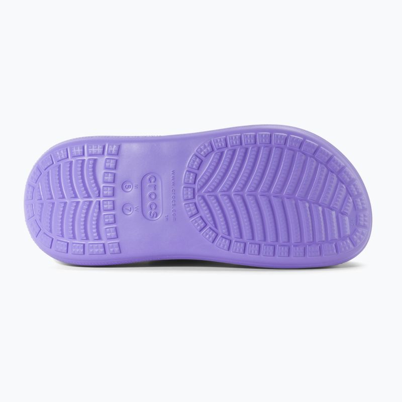 Crocs Classic Crush Clog Ciabatte digital violet 5
