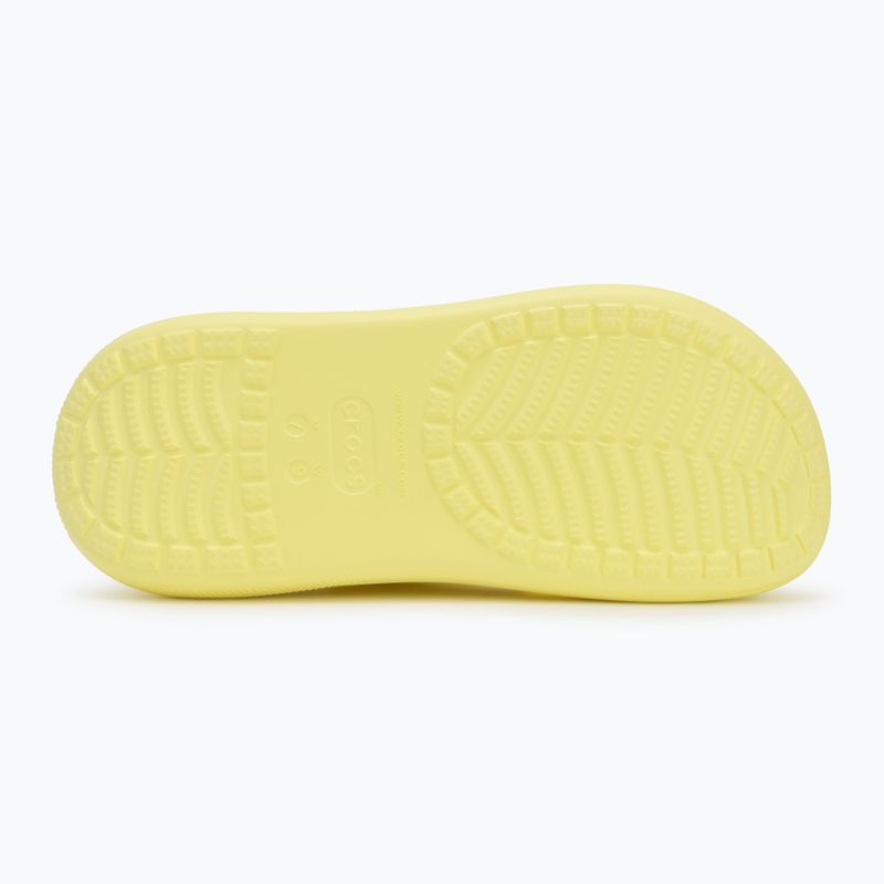 Crocs Classic Crush Clog infradito sulfureo 5