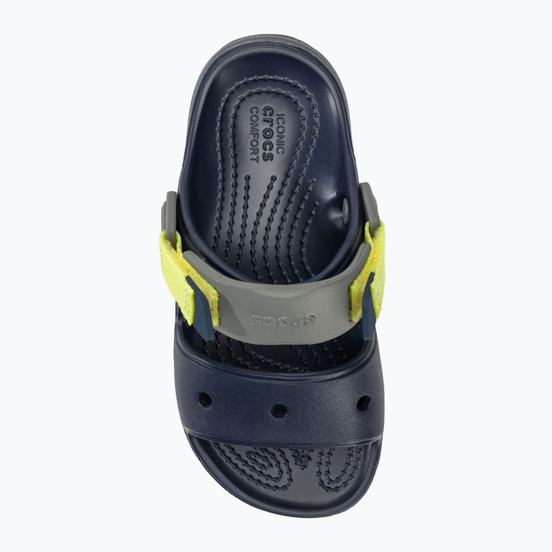 Sandali Crocs All Terrain navy per bambini 6