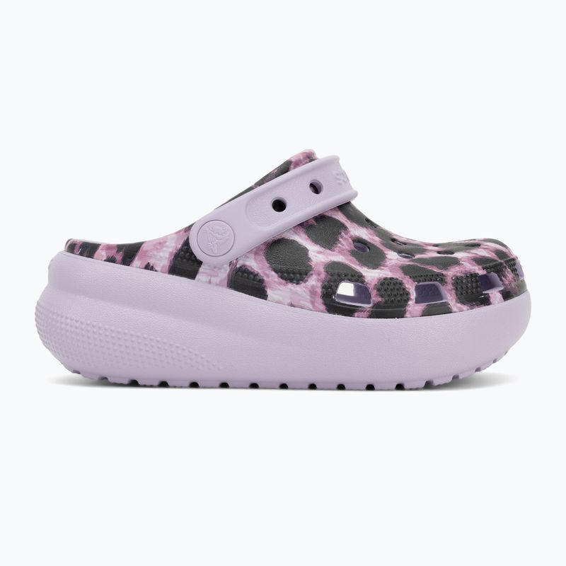 Crocs Cls Animal Cutie Clog Bambini infradito leopardati 3