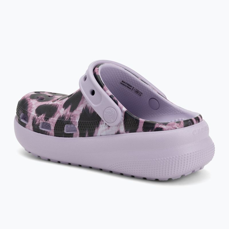 Crocs Cls Animal Cutie Clog Bambini infradito leopardati 4