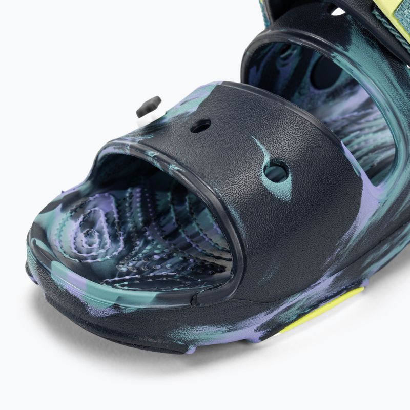 Sandali Crocs All Terrain Marbled navy/multi 8