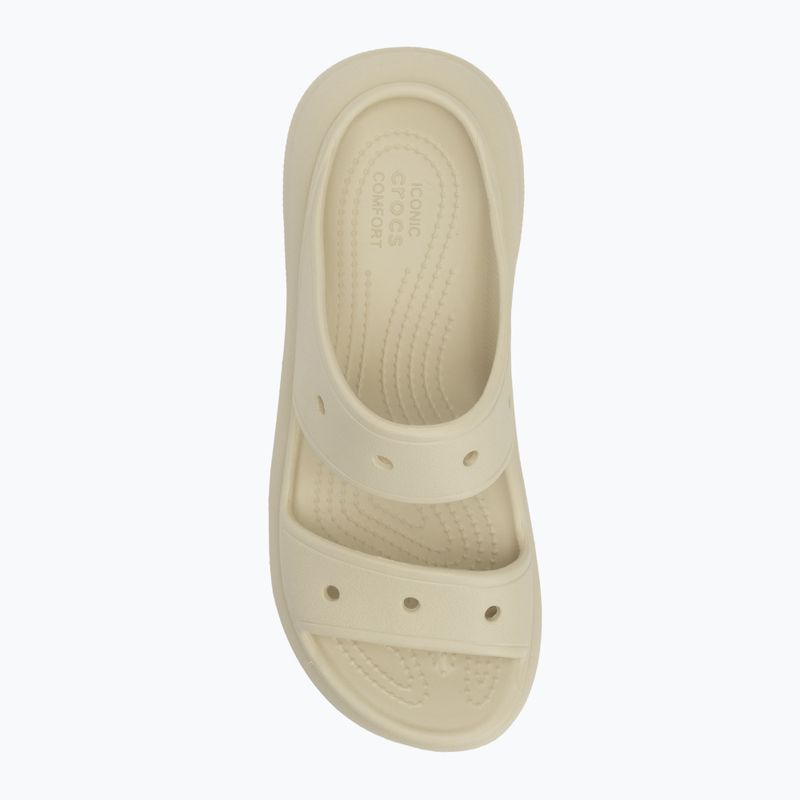 Infradito donna Crocs Classic Crush Sandal bone 5