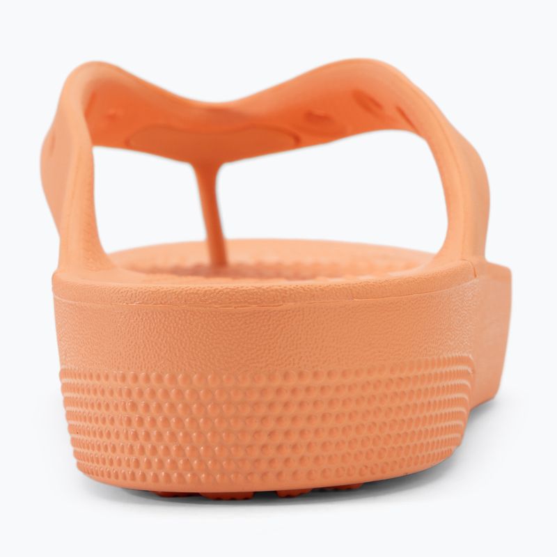 Infradito Crocs Classic Platform papaya da donna 6