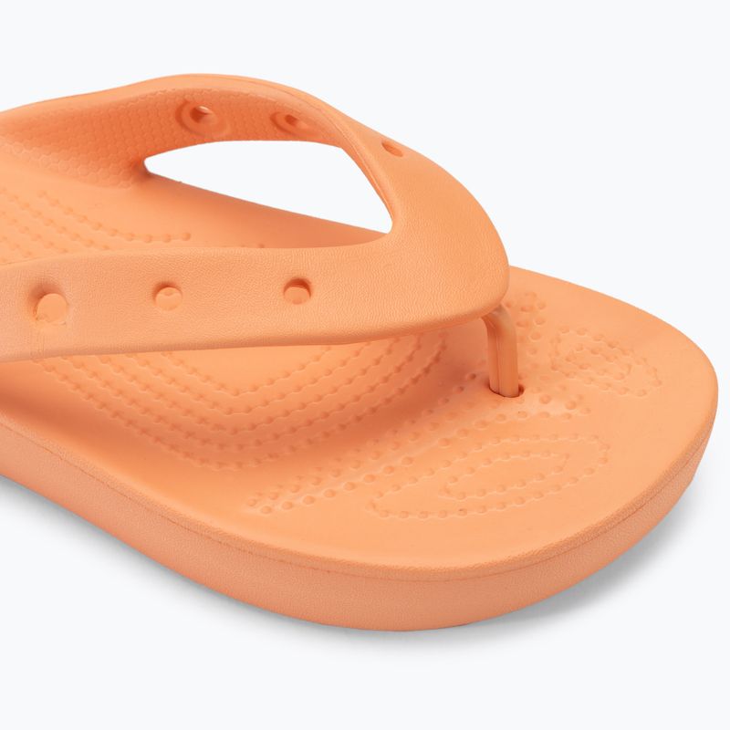 Infradito Crocs Classic Platform papaya da donna 7