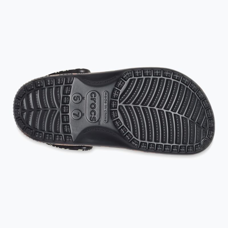 Crocs Classic Animal Remix nero/multi infradito animalier 13