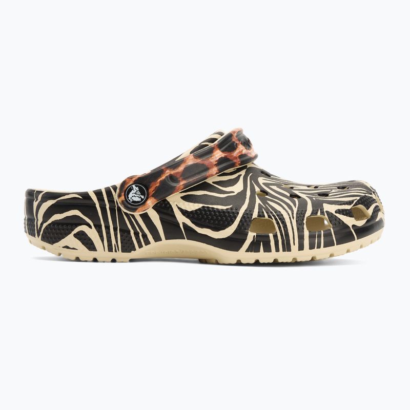 Infradito Crocs Classic Animal Remix osso/multi animale 3