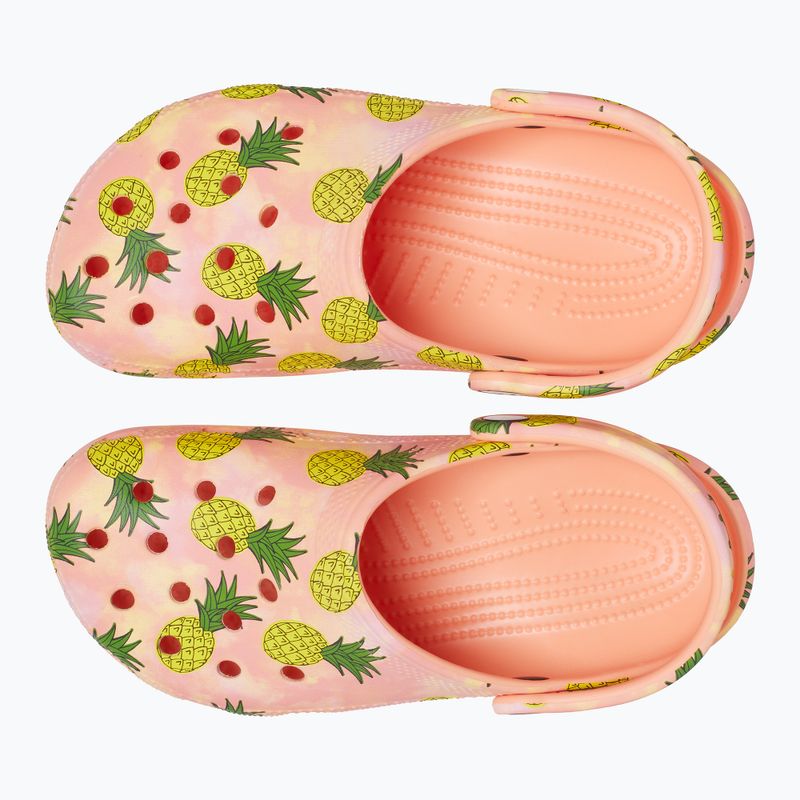 Crocs Classic Retro Resort Clog papaya/multi infradito 13
