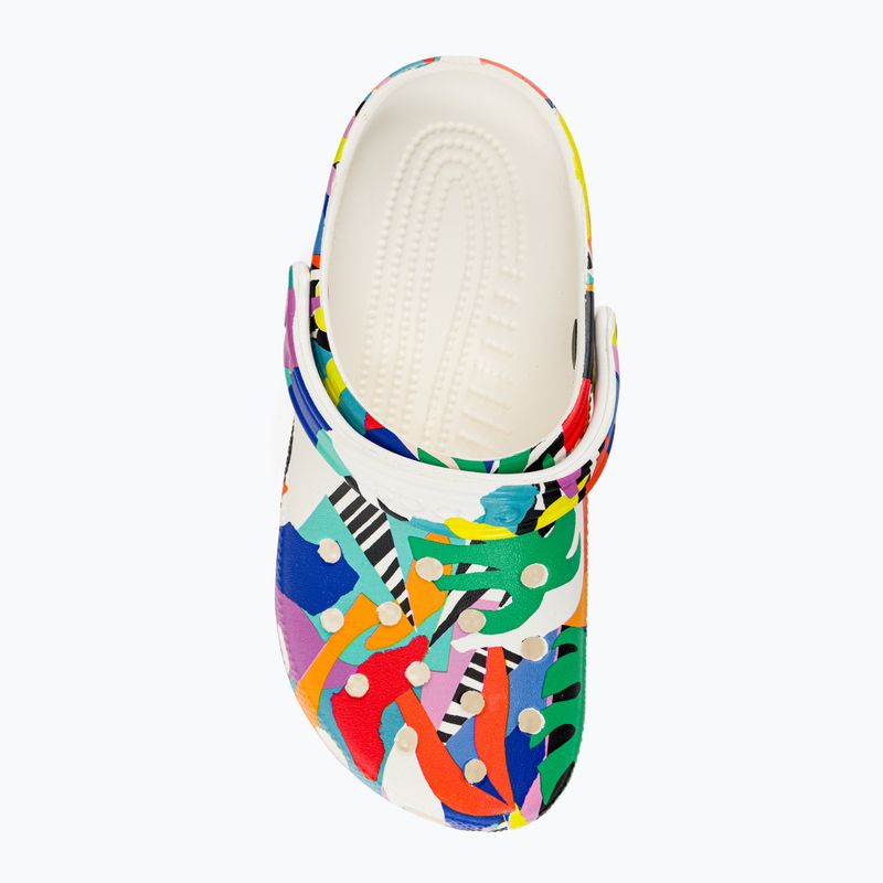 Crocs Classic Retro Resort Clog bianco/multi infradito 7