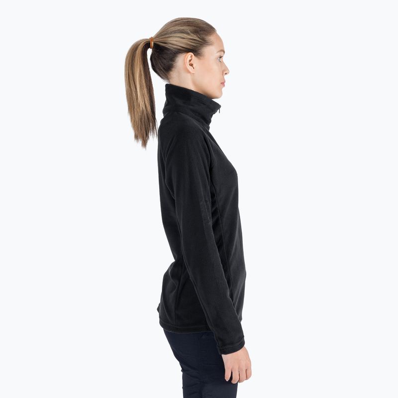 Giacca da trekking donna Columbia Glacial IV 1/2 Zip nero 2