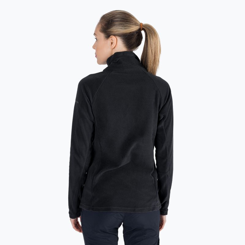 Giacca da trekking donna Columbia Glacial IV 1/2 Zip nero 3