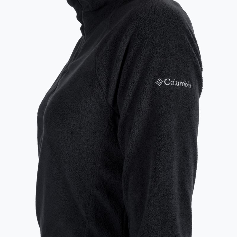 Giacca da trekking donna Columbia Glacial IV 1/2 Zip nero 4