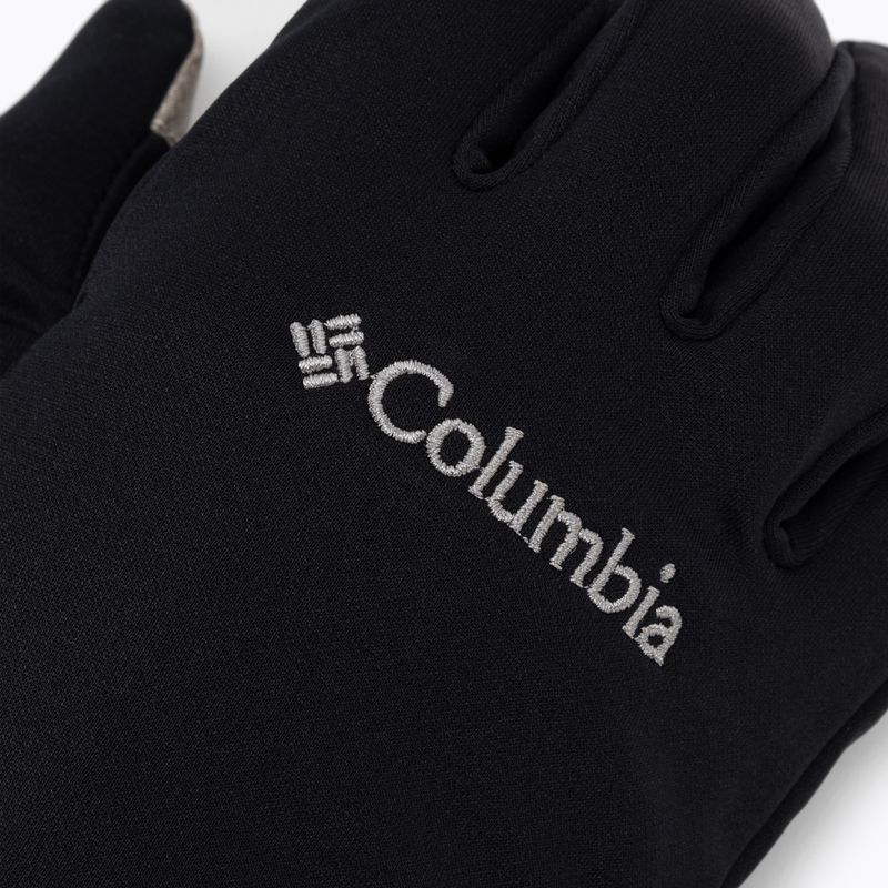 Guanti da trekking Columbia Omni-Heat Touch II Liner nero 4