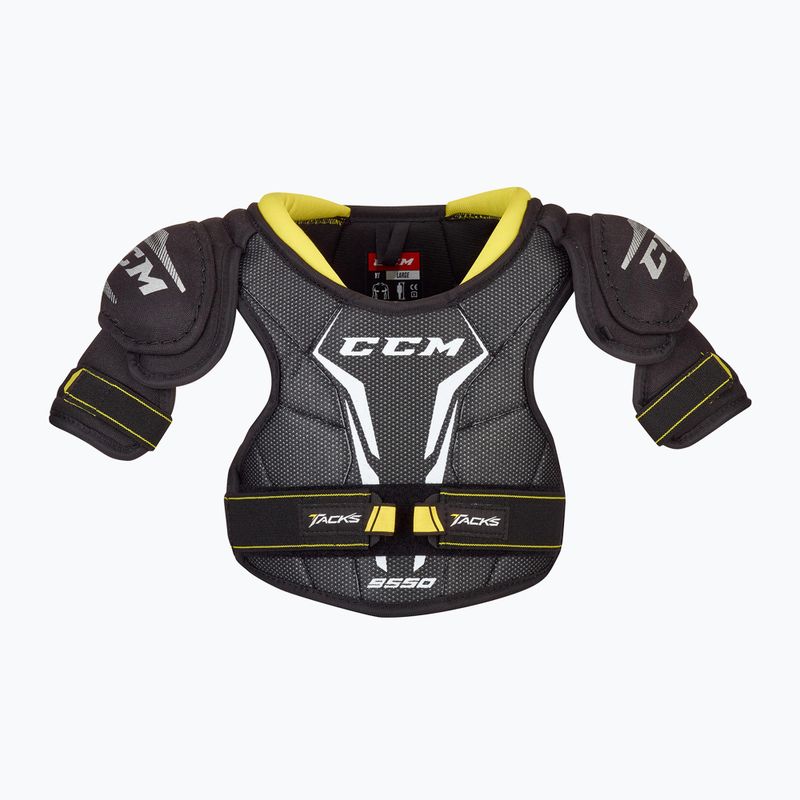 Spallacci da hockey per bambini CCM Tacks 9550 YTH nero/verde