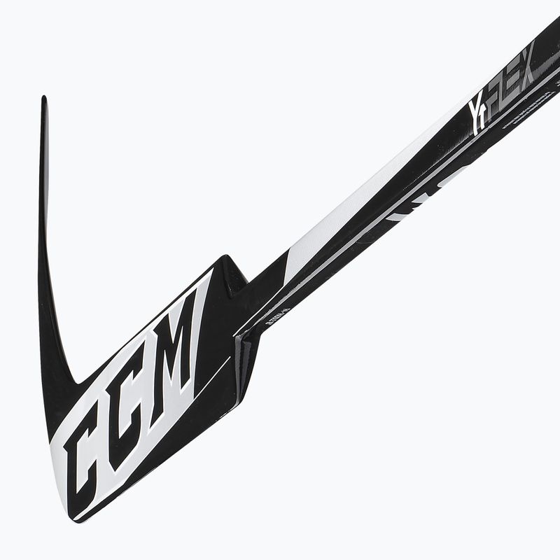 CCM Extreme Flex Bastone da portiere di hockey giovanile nero 3