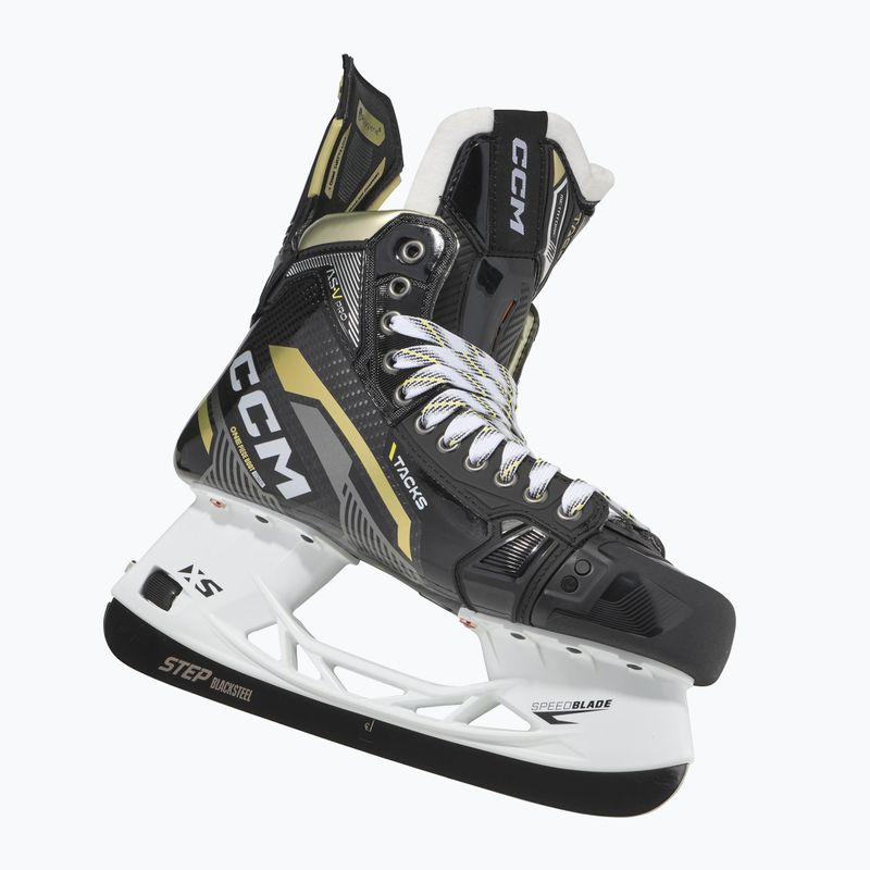 Pattini da hockey da uomo CCM Tacks AS-V Pro SR Regular nero 2