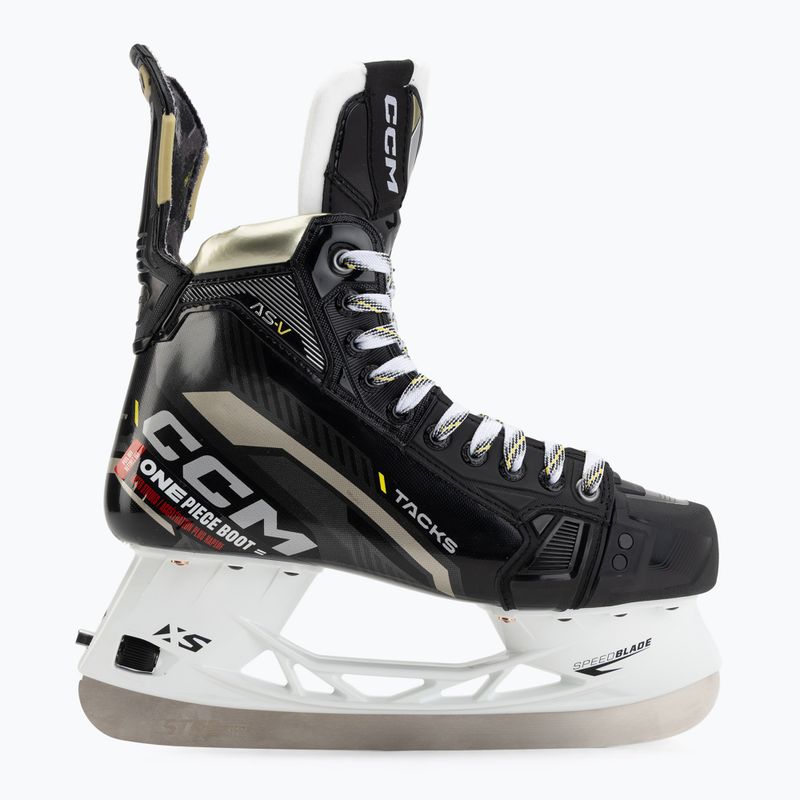 Pattini da hockey da uomo CCM Tacks AS-V SR nero 2