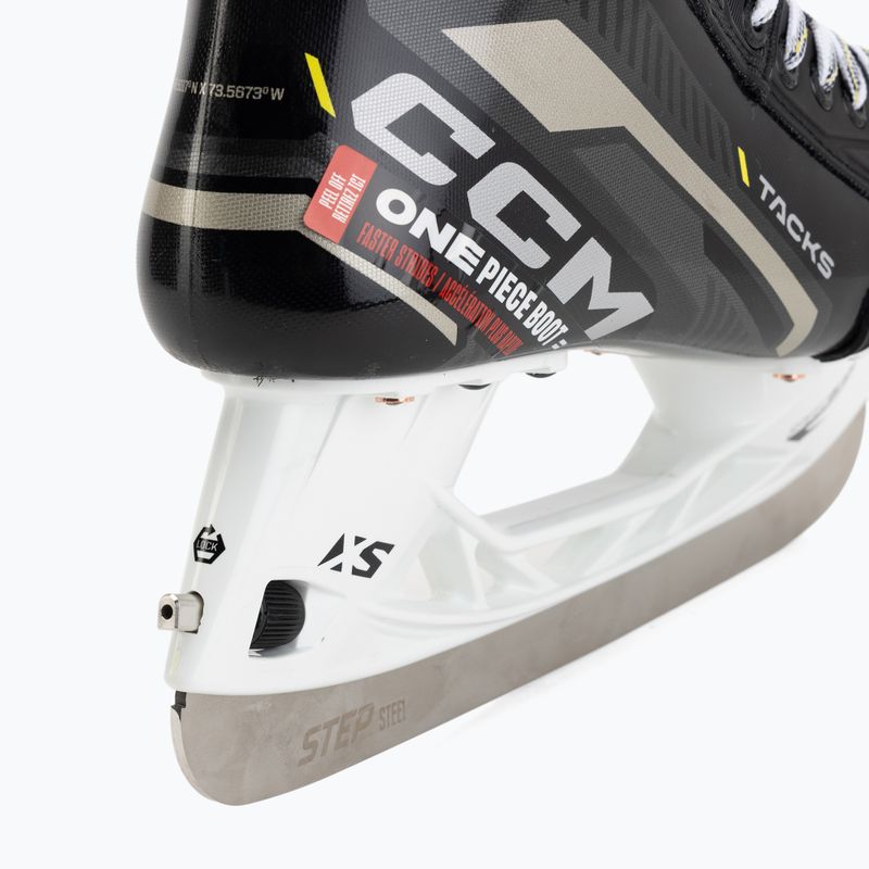 Pattini da hockey da uomo CCM Tacks AS-V SR nero 8