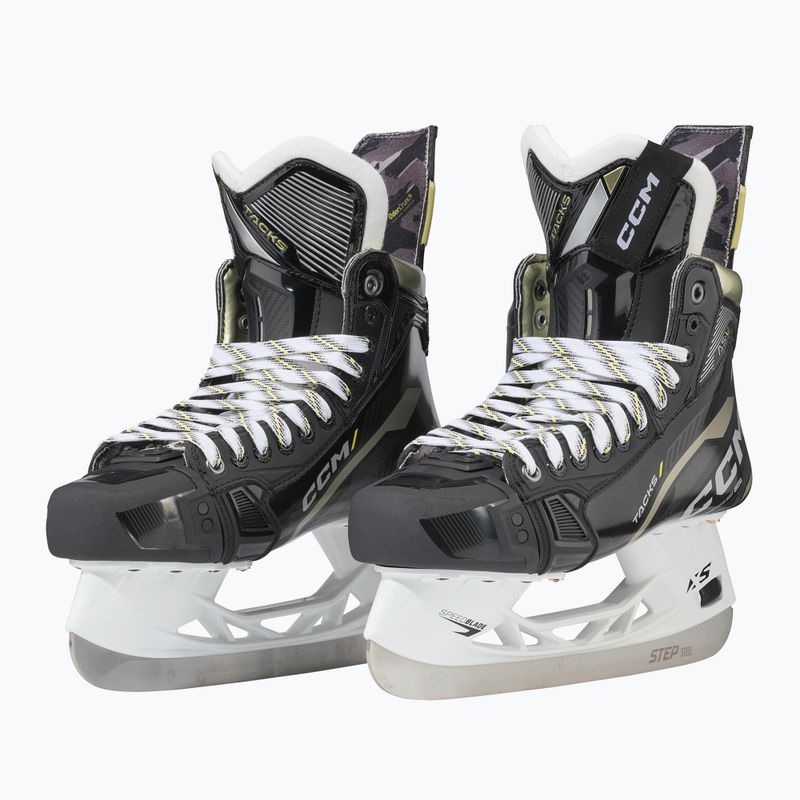 Pattini da hockey da uomo CCM Tacks AS-V SR nero 4