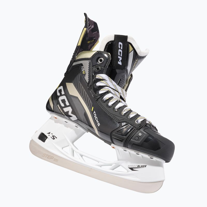 Pattini da hockey uomo CCM Tacks AS-V SR WIDE black 6