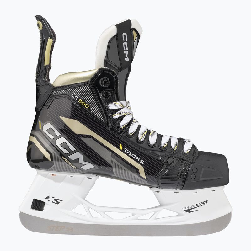 Pattini da hockey CCM Tacks da uomo AS-590 SR nero