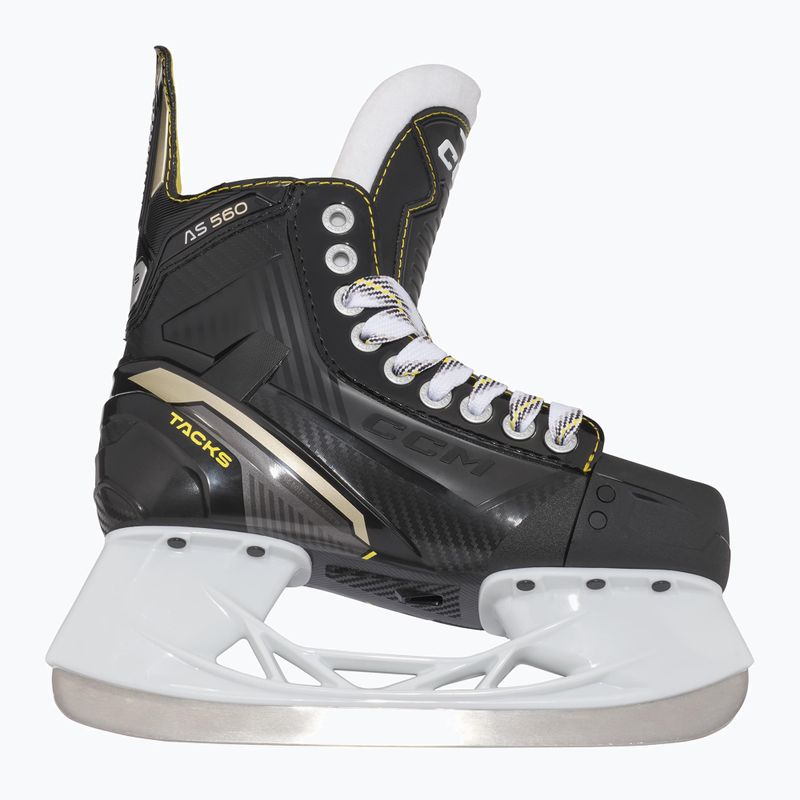 Pattini da hockey per bambini CCM Tacks AS-560 JR nero 3