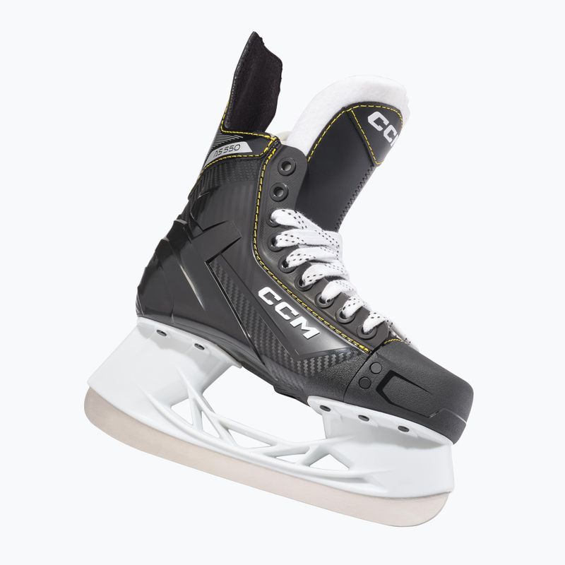 Pattini da hockey per bambini CCM Tacks AS-550 JR nero 2