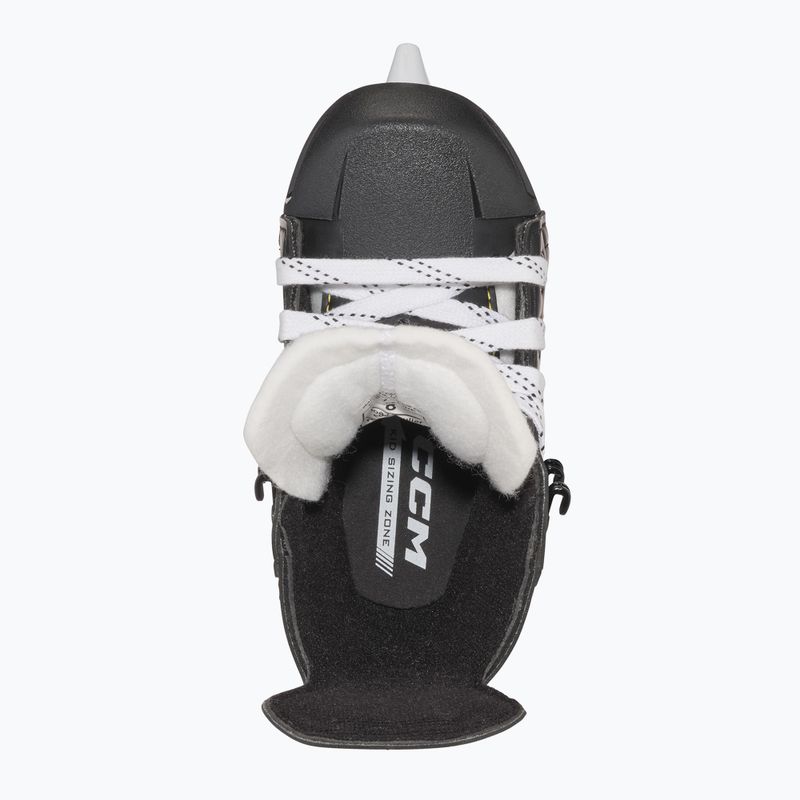Pattini da hockey per bambini CCM Tacks AS-550 YTH nero 7