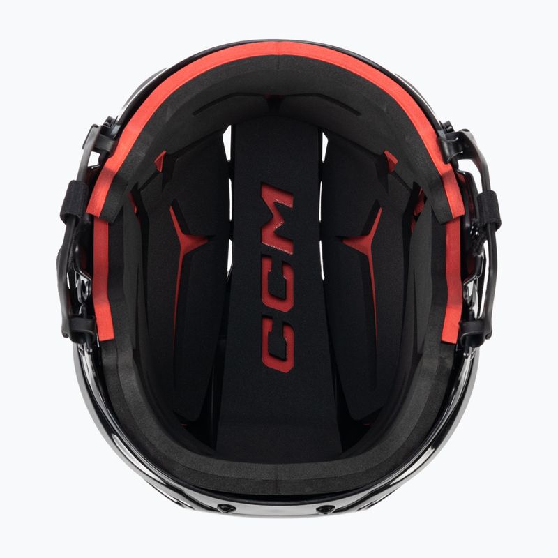Casco da hockey CCM Tacks 70 nero 5
