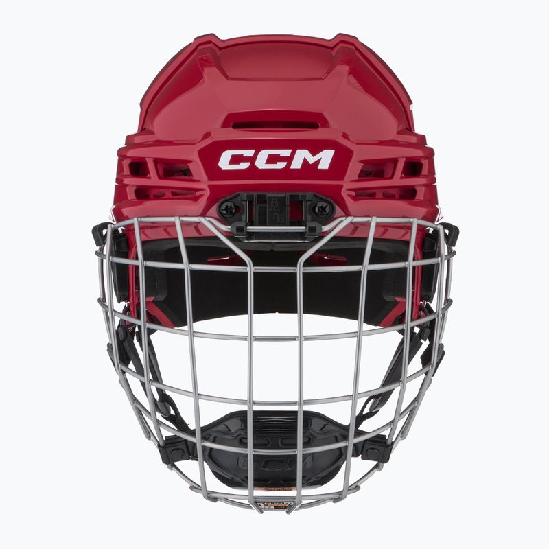 Casco da hockey CCM Tacks 70 Combo rosso 2