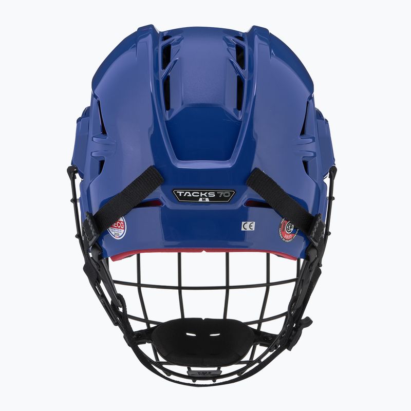 Casco da hockey CCM Tacks 70 Combo royal 4