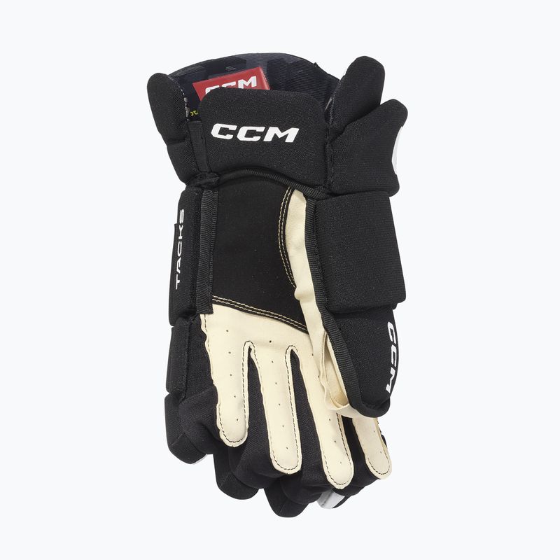 Guanti da hockey CCM Tacks AS-550 nero/bianco 8