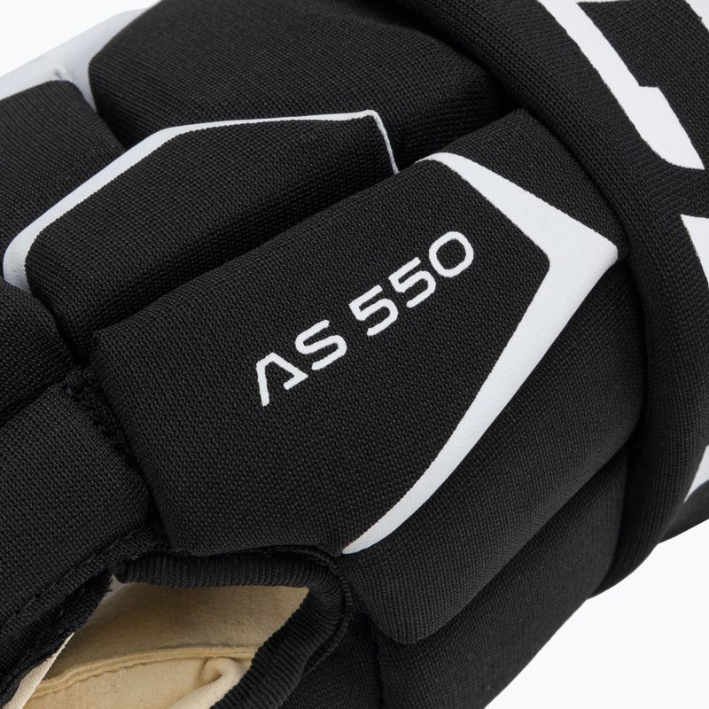Guanti da hockey CCM Tacks AS-550 nero/bianco 6