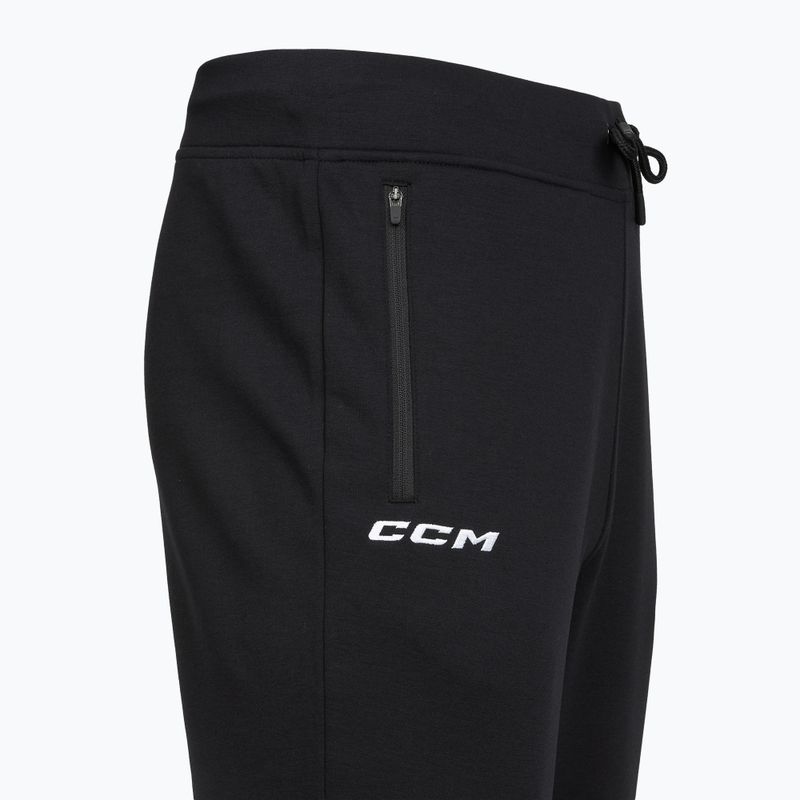 Pantaloni uomo CCM Locker Room Tapered SR black 3