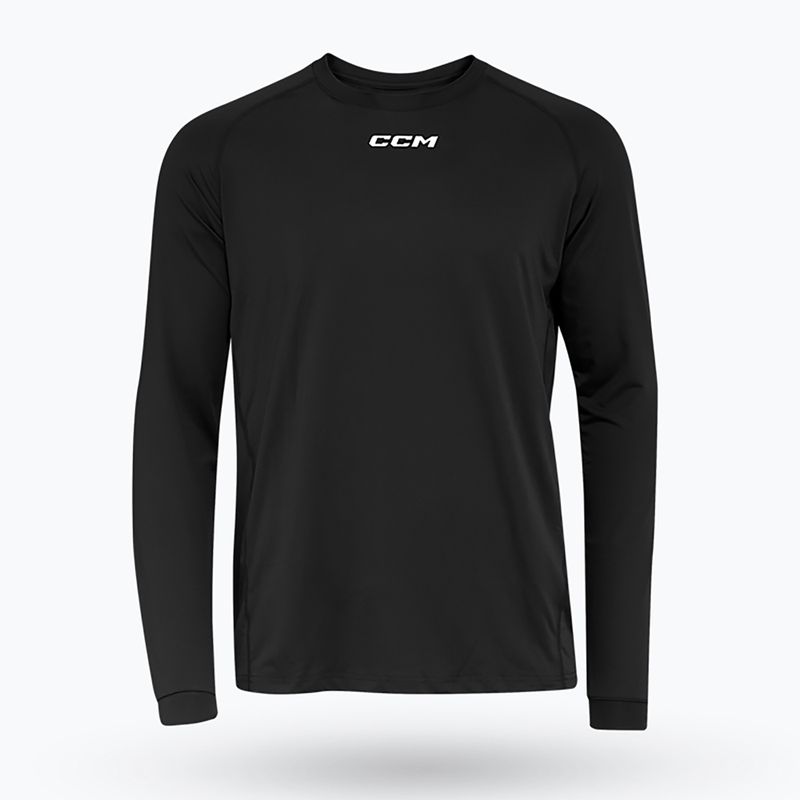 CCM Ribano Non Compression Hockey Longsleeve SR grigio da uomo 2