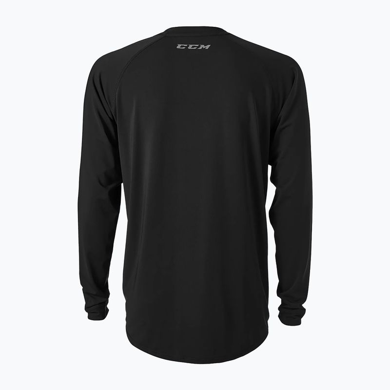 CCM Ribano Non Compression Hockey Longsleeve SR grigio da uomo 3