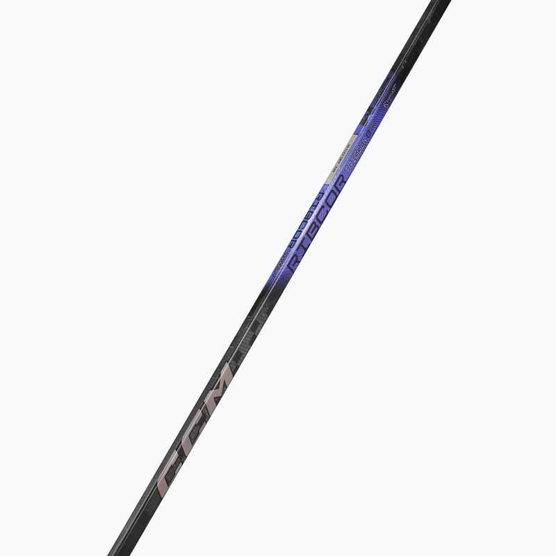 Bastone da hockey per bambini CCM Ribcor Trigger 8 Pro YTH nero 5