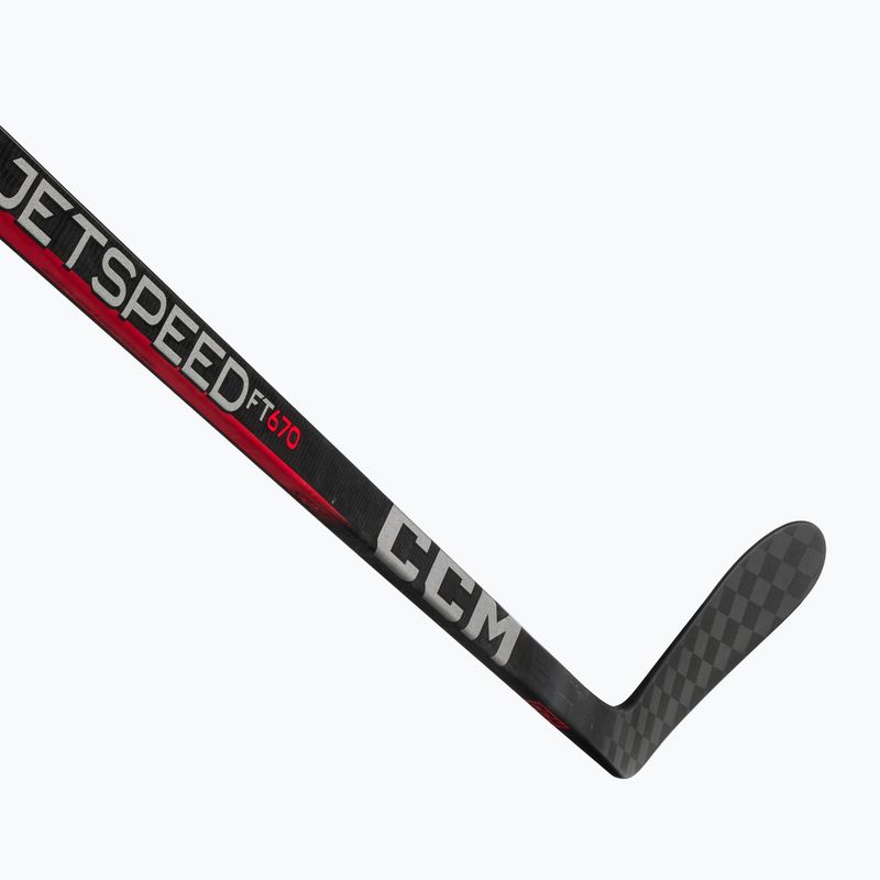 Bastone da hockey CCM JetSpeed FT670 SR nero 2