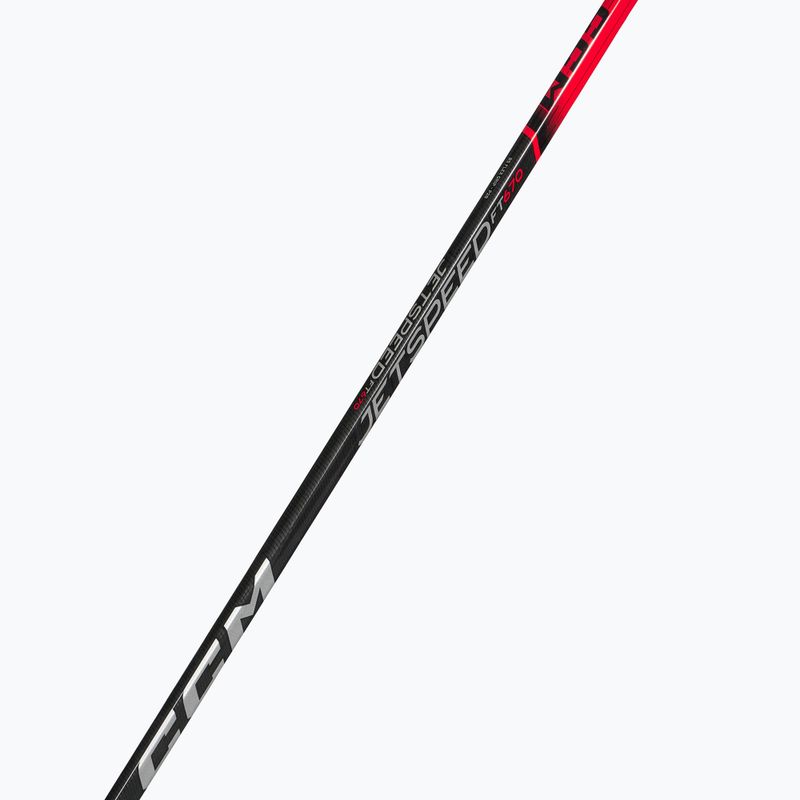 Bastone da hockey CCM JetSpeed FT670 SR nero 5