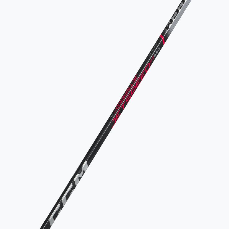 Bastone da hockey CCM JetSpeed FT660 INT nero 5