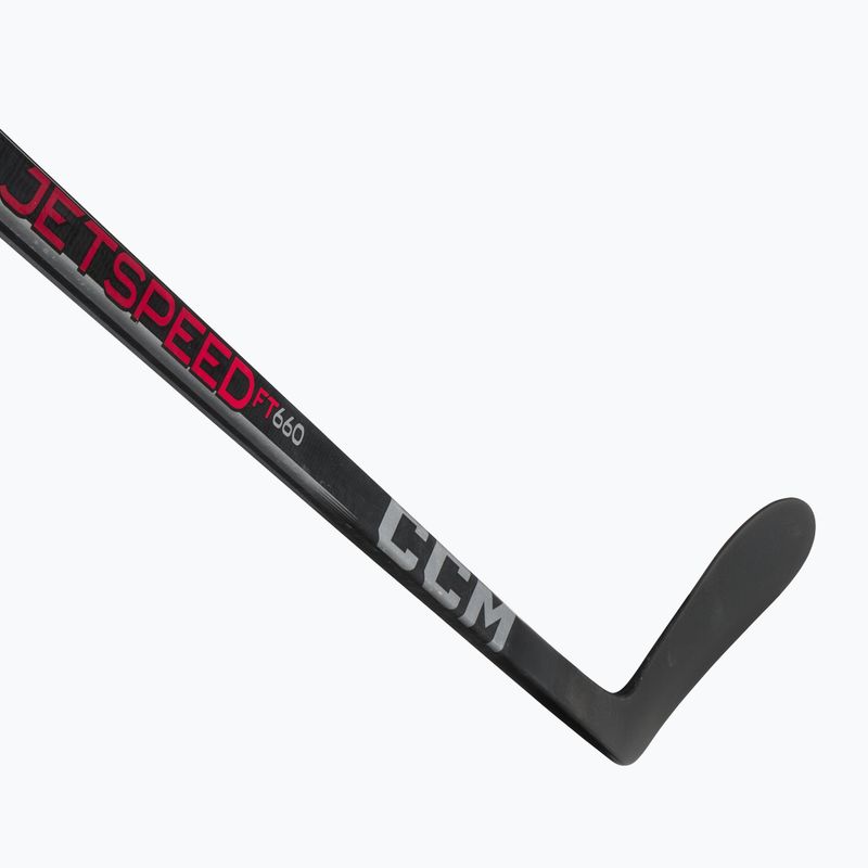 Bastone da hockey per bambini CCM JetSpeed FT660 YTH nero 2