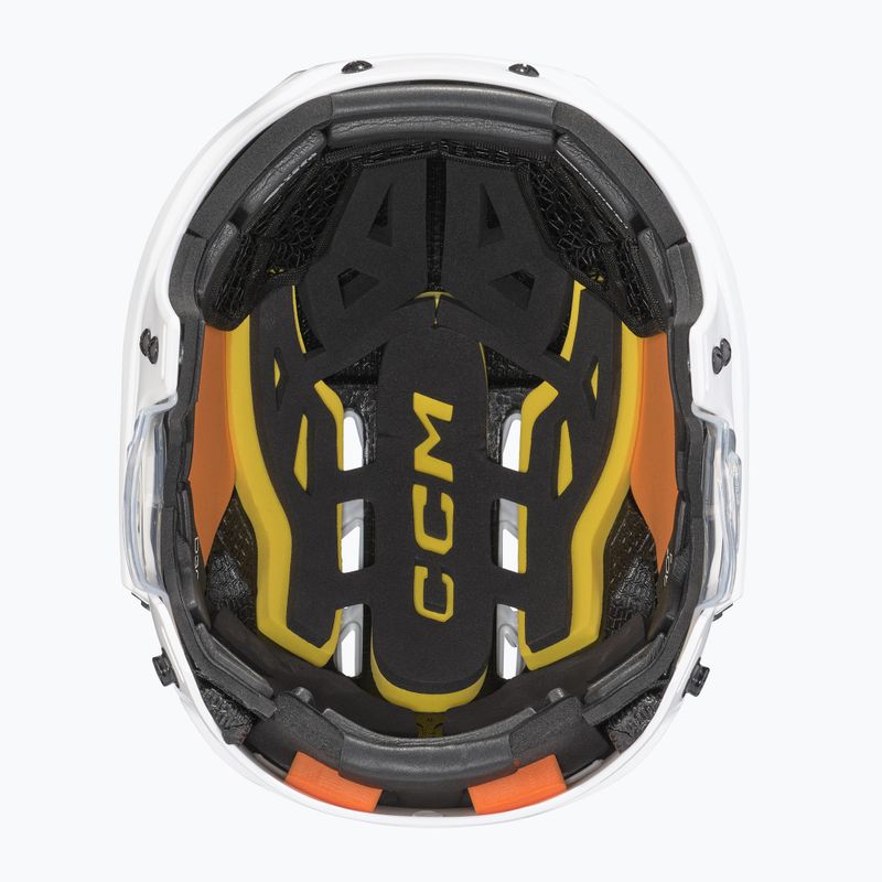 Casco da hockey CCM Tacks 720 bianco 5