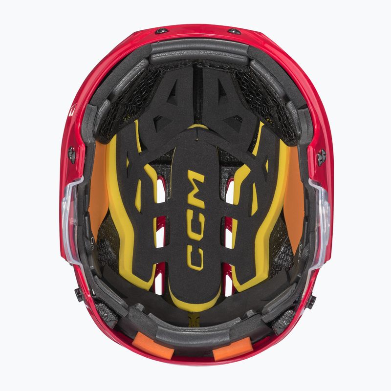 Casco da hockey CCM Tacks 720 rosso 5