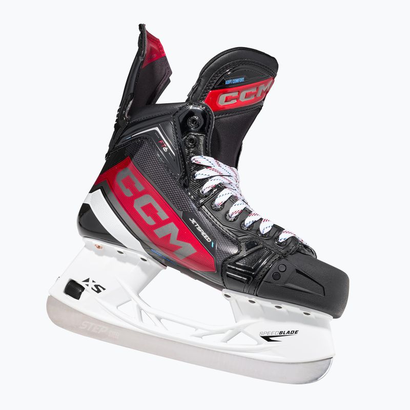 Pattini da hockey CCM da uomo JetSpeed FT6 SR nero 2