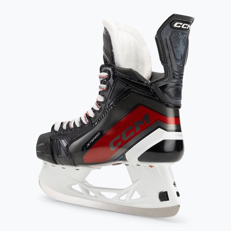 Pattini da hockey CCM da uomo JetSpeed FT680 SR nero 3
