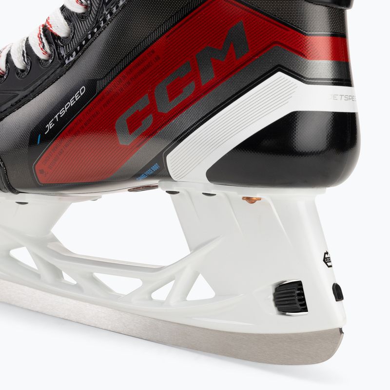 Pattini da hockey CCM da uomo JetSpeed FT680 SR nero 6