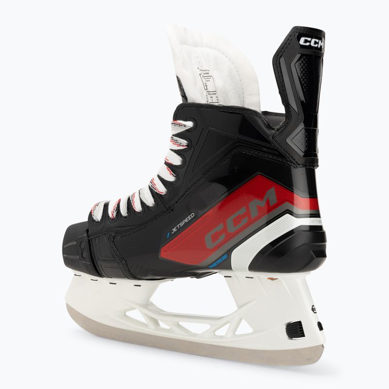 Pattini da hockey CCM da uomo JetSpeed FT670 SR nero 3