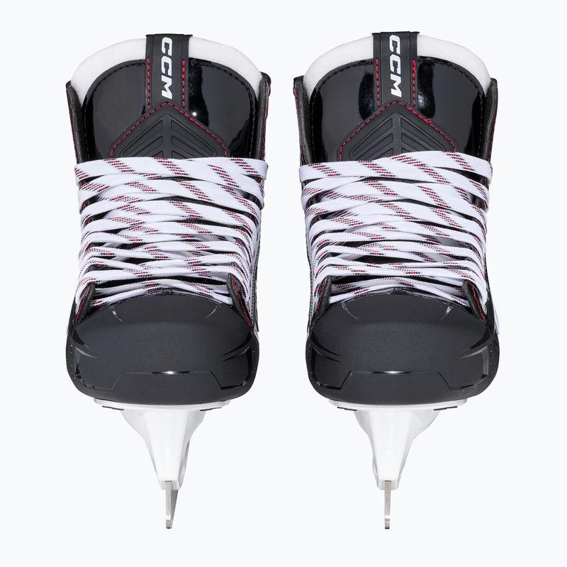 Pattini da hockey da portiere CCM da uomo EFlex 6.5 SR nero 5